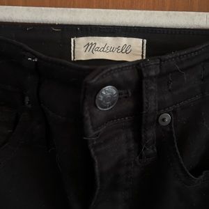 Black Madewell skinny jeans